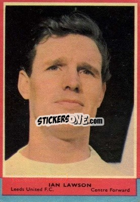 Sticker Ian Lawson - Footballers 1964-1965
 - A&BC