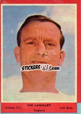 Sticker Jim Langley - Footballers 1964-1965
 - A&BC