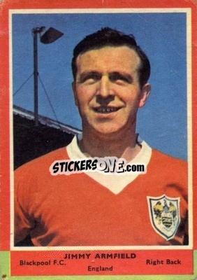 Sticker Jimmy Armfield - Footballers 1964-1965
 - A&BC