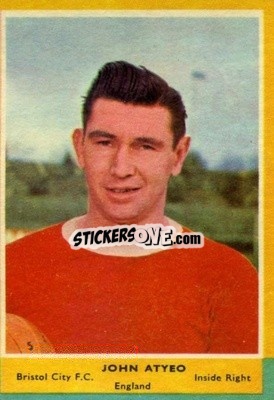 Sticker John Atyeo - Footballers 1964-1965
 - A&BC