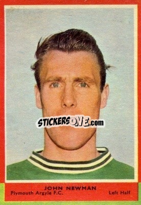 Sticker John Newman - Footballers 1964-1965
 - A&BC