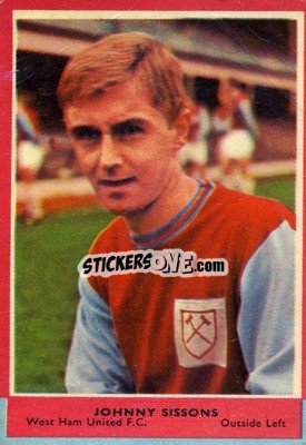 Sticker John Sissons - Footballers 1964-1965
 - A&BC