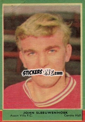 Sticker John Sleeuwenhoek - Footballers 1964-1965
 - A&BC