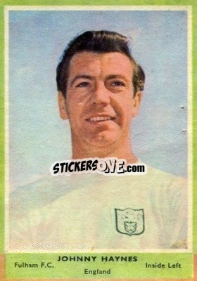 Sticker Johnny Haynes - Footballers 1964-1965
 - A&BC