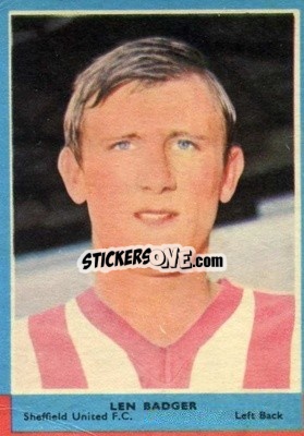 Sticker Len Badger - Footballers 1964-1965
 - A&BC