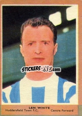 Sticker Len White - Footballers 1964-1965
 - A&BC