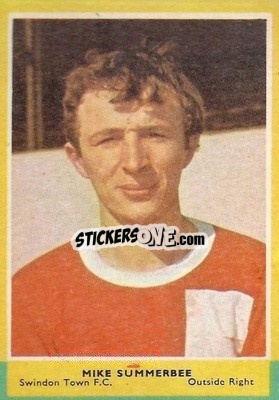 Sticker Mike Summerbee - Footballers 1964-1965
 - A&BC
