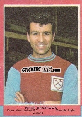 Sticker Peter Brabrook - Footballers 1964-1965
 - A&BC