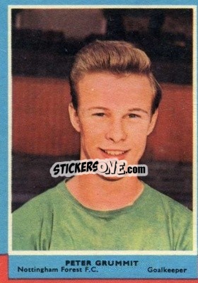 Sticker Peter Grummitt - Footballers 1964-1965
 - A&BC