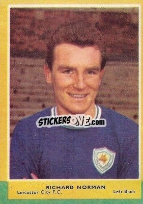 Sticker Richie Norman - Footballers 1964-1965
 - A&BC