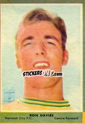 Sticker Ron Davies - Footballers 1964-1965
 - A&BC