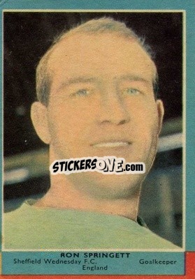 Sticker Ron Springett