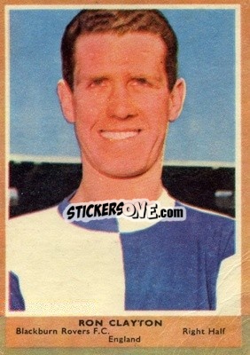 Sticker Ronnie Clayton - Footballers 1964-1965
 - A&BC