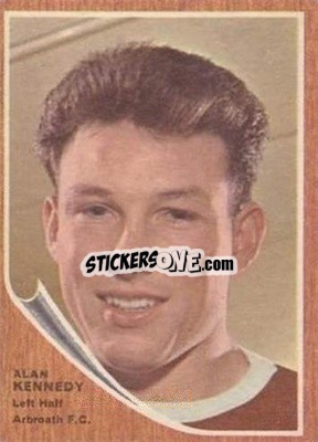 Sticker Alan Kennedy - Scottish Footballers 1964-1965
 - A&BC