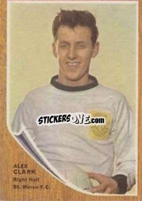 Sticker Alex Clark - Scottish Footballers 1964-1965
 - A&BC