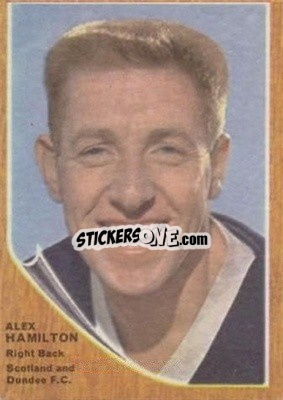Sticker Alex Hamilton - Scottish Footballers 1964-1965
 n. 47 - A&BC