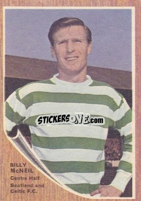 Sticker Billy McNeill  - Scottish Footballers 1964-1965
 n. 15 - A&BC