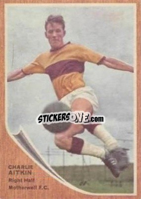Sticker Charlie Aitken  - Scottish Footballers 1964-1965
 n. 9 - A&BC