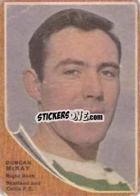 Sticker Duncan MacKay  - Scottish Footballers 1964-1965
 n. 65 - A&BC