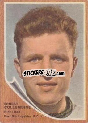 Sticker Ernest Collumbine - Scottish Footballers 1964-1965
 - A&BC