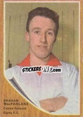Sticker Graham MacParlane - Scottish Footballers 1964-1965
 - A&BC