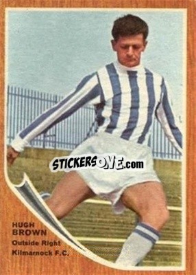 Sticker Hugh Brown - Scottish Footballers 1964-1965
 n. 8 - A&BC