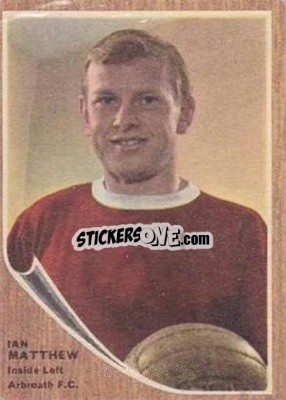 Sticker Ian Matthew - Scottish Footballers 1964-1965
 n. 14 - A&BC