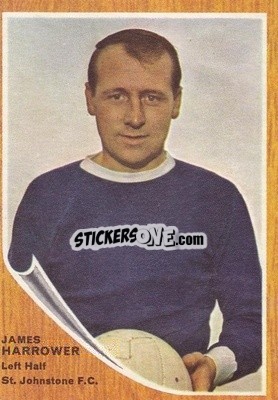 Sticker James Harrower - Scottish Footballers 1964-1965
 n. 70 - A&BC