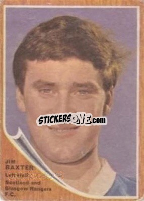 Sticker Jim Baxter - Scottish Footballers 1964-1965
 - A&BC