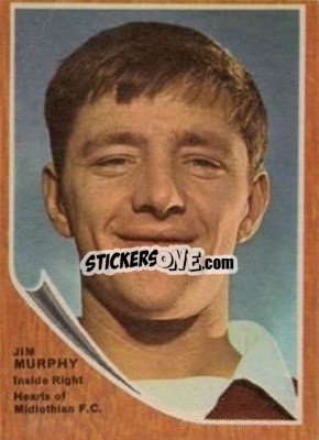Sticker Jim Murphy - Scottish Footballers 1964-1965
 n. 30 - A&BC