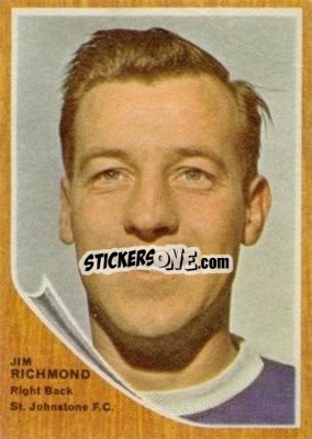 Sticker Jim Richmond - Scottish Footballers 1964-1965
 - A&BC