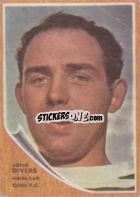 Sticker John Divers - Scottish Footballers 1964-1965
 - A&BC