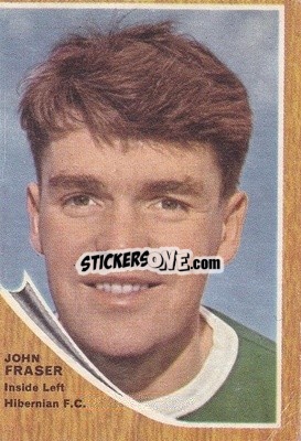 Sticker John Fraser - Scottish Footballers 1964-1965
 n. 31 - A&BC