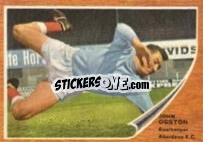 Sticker John Ogston - Scottish Footballers 1964-1965
 - A&BC