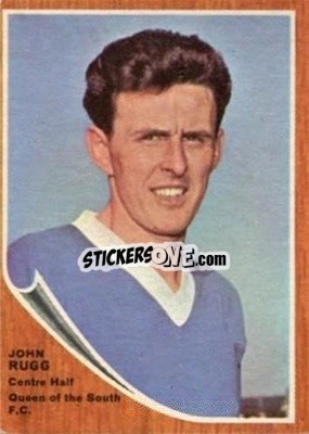 Sticker John Rugg - Scottish Footballers 1964-1965
 n. 10 - A&BC