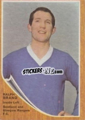 Sticker Ralph Brand - Scottish Footballers 1964-1965
 n. 58 - A&BC