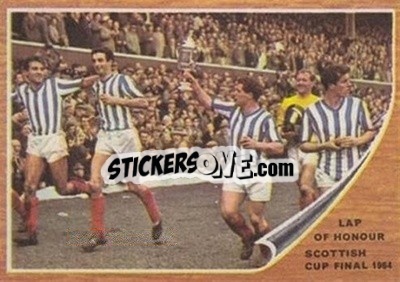 Sticker Scottish Cup Final - Scottish Footballers 1964-1965
 - A&BC