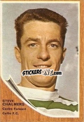 Sticker Steve Chalmers - Scottish Footballers 1964-1965
 - A&BC