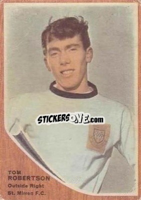 Sticker Tom Robertson - Scottish Footballers 1964-1965
 n. 21 - A&BC