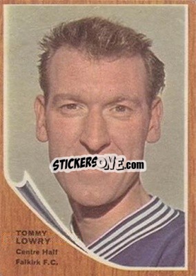 Sticker Tommy Lowry - Scottish Footballers 1964-1965
 n. 49 - A&BC