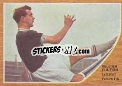Sticker William Fulton - Scottish Footballers 1964-1965
 n. 74 - A&BC