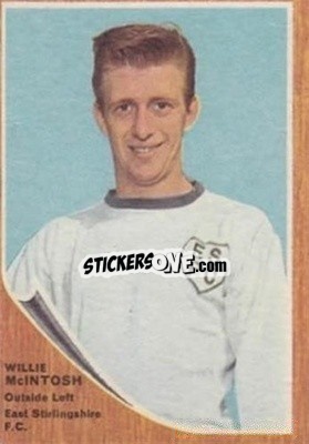 Sticker Willie McIntosh - Scottish Footballers 1964-1965
 - A&BC
