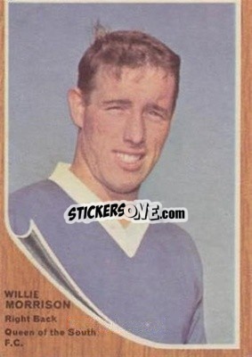 Sticker Willie Morrison - Scottish Footballers 1964-1965
 n. 32 - A&BC
