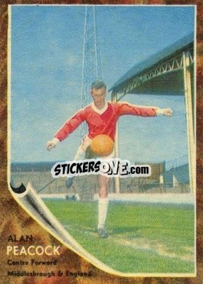 Sticker Alan Peacock - Footballers 1963-1964
 n. 96 - A&BC