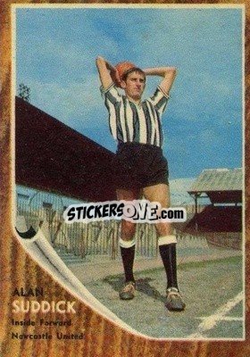 Cromo Alan Suddick - Footballers 1963-1964
 n. 75 - A&BC