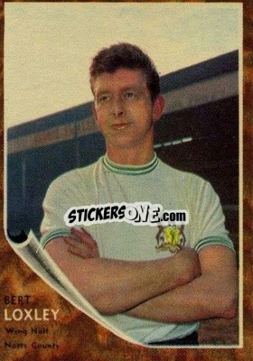 Sticker Bert Loxley - Footballers 1963-1964
 n. 50 - A&BC