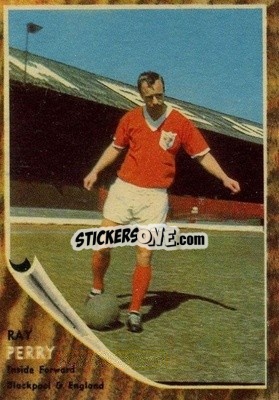 Sticker Bill Perry - Footballers 1963-1964
 n. 64 - A&BC