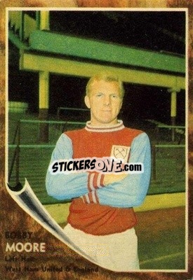 Sticker Bobby Moore - Footballers 1963-1964
 n. 57 - A&BC