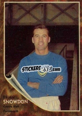Sticker Brian Snowdon - Footballers 1963-1964
 n. 99 - A&BC