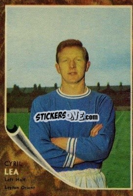 Sticker Cyril Lea - Footballers 1963-1964
 n. 14 - A&BC